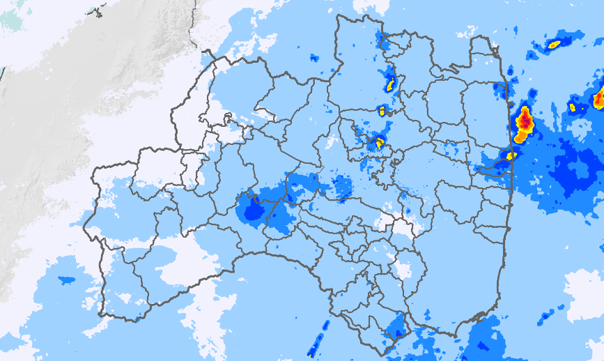 レーダー雨量